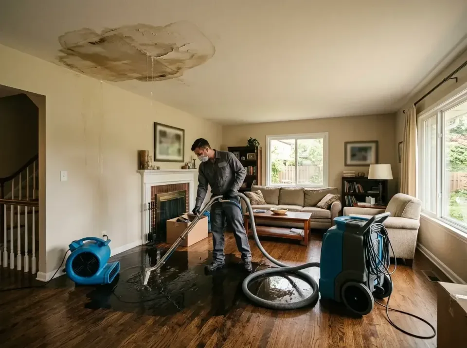attic-pipe-burst-ceiling-drip-008 — frequently asked questions, Water Damage Restoration & Carpet Care in Columbia, CA